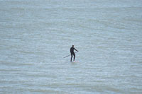 Paddle boarding